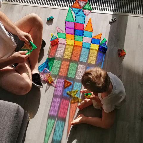 COLORMAG magnetic building set 100 pcs